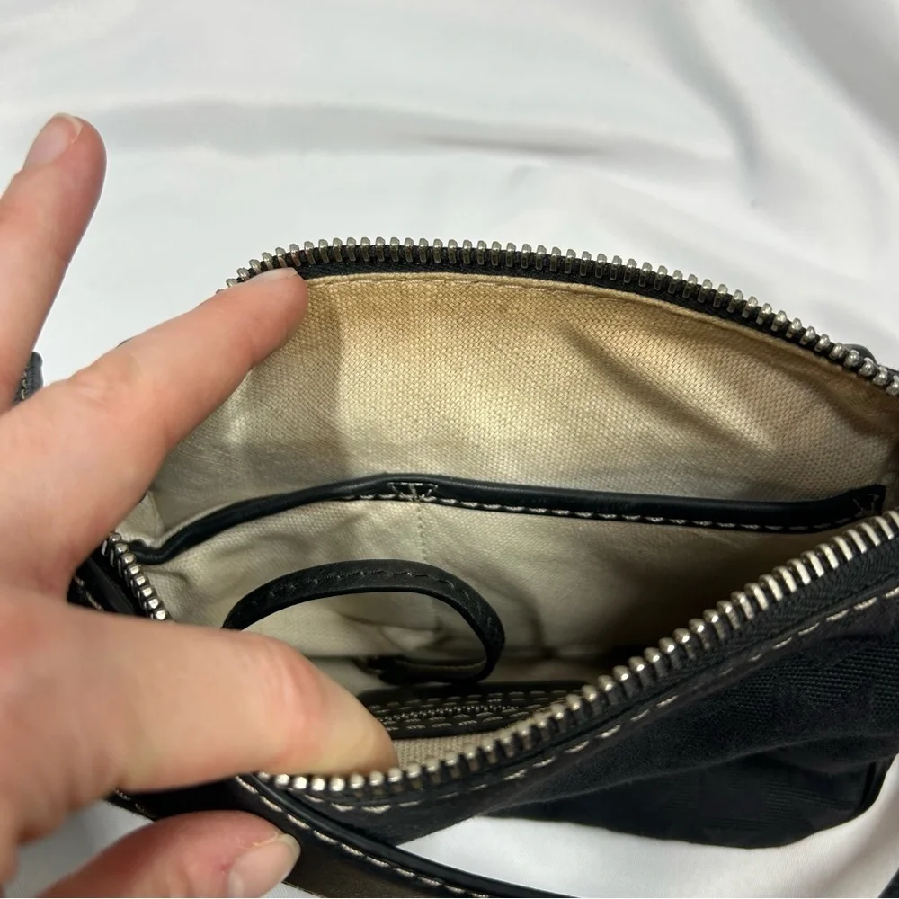 Michael Kors | Small Black Handbag Purse Shoulder Bag Vintage Leather